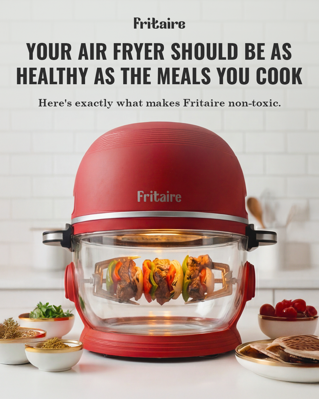 Classic Self-Cleaning Air Fryer™ & Non-Toxic Air Fryer™ - Sage Green