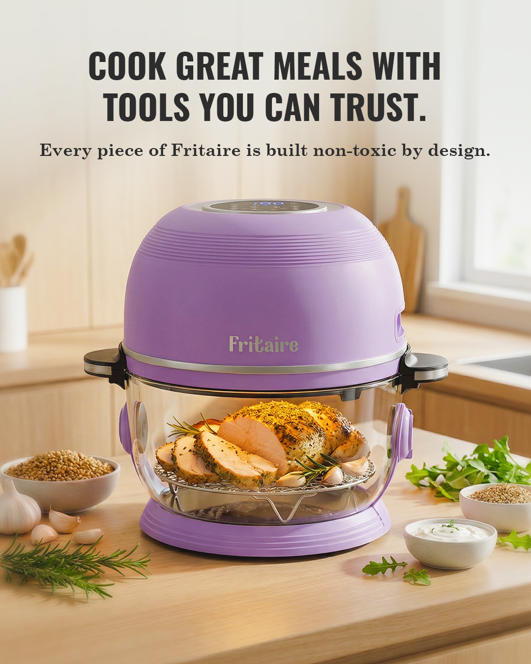 Classic Self-Cleaning Air Fryer™ & Non-Toxic Air Fryer™ - Lavender