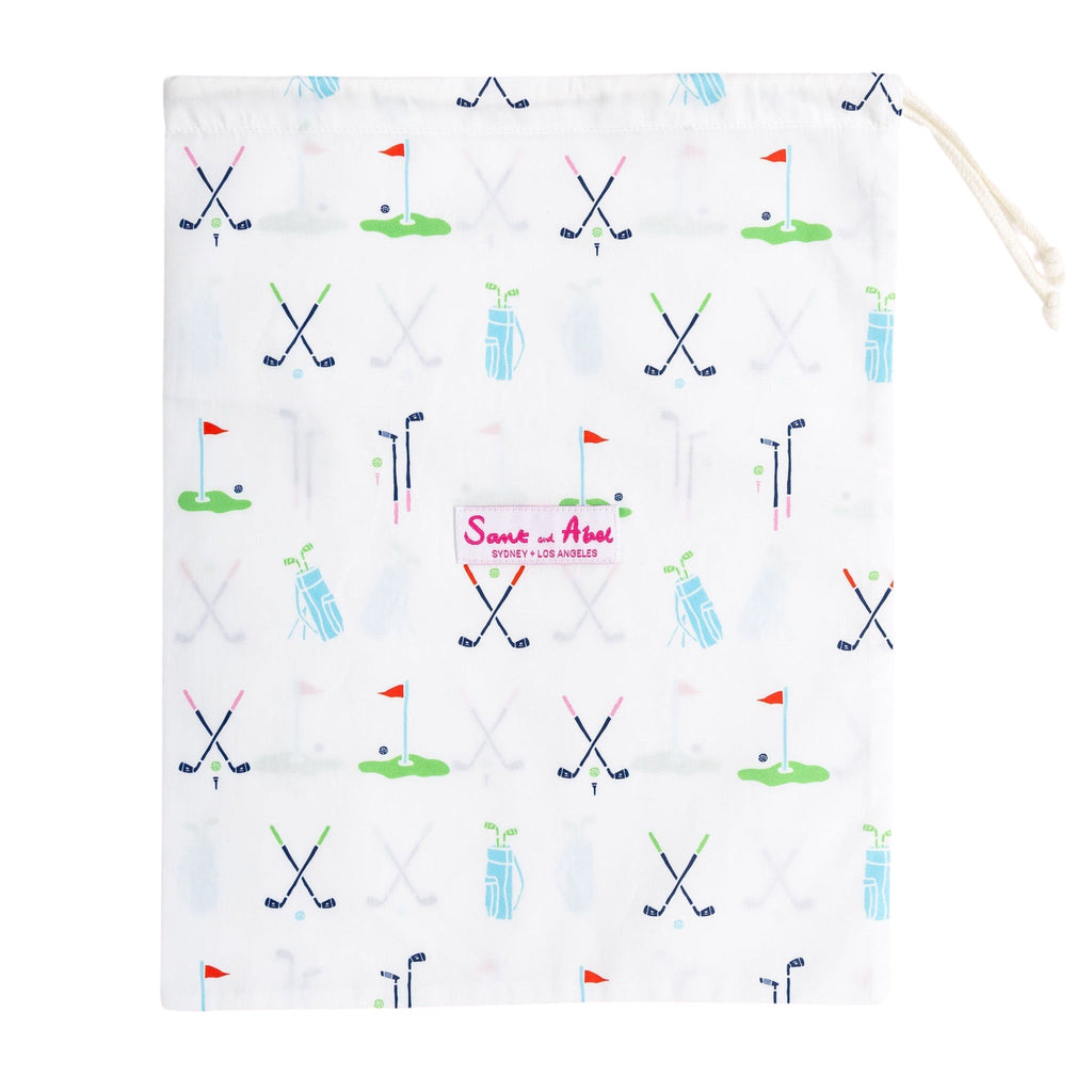 Women's Golf Short PJ Set - Organic Cotton Poplin